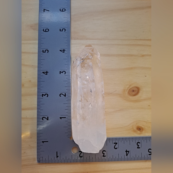 Large Clear Quartz Crystal Point - Picture 8 of 9